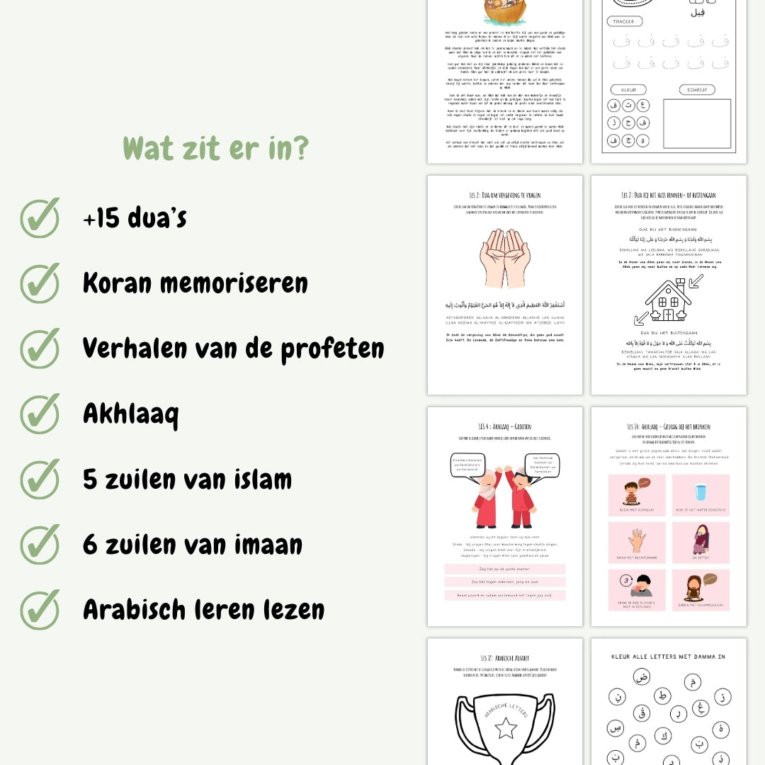12 Maanden Lesplan Islam voor Kinderen (4+)