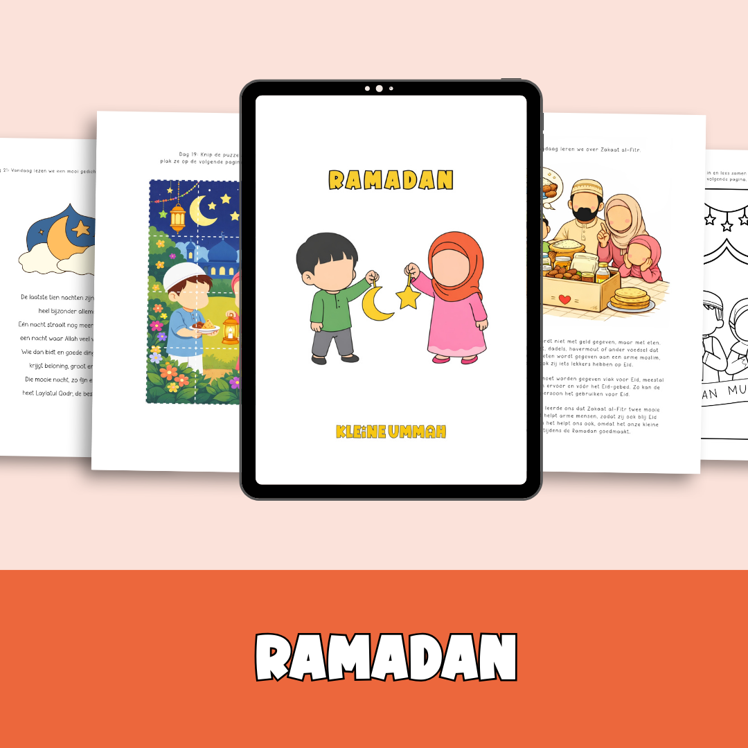 Ramadan Activiteitenboek voor Kinderen (4+)