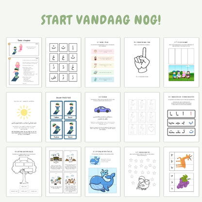 12 Maanden Lesplan Islam voor Kinderen (4+)