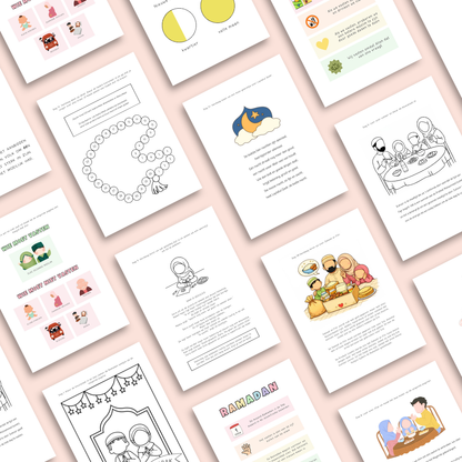 Ramadan Activiteitenboek voor Kinderen (4+)