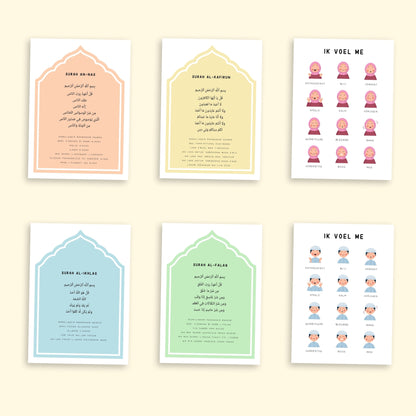 Educatieve poster set